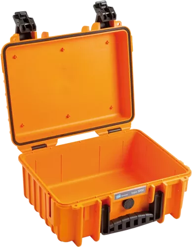 B&W Outdoor Cases Type 3000 Orange (utan inredning