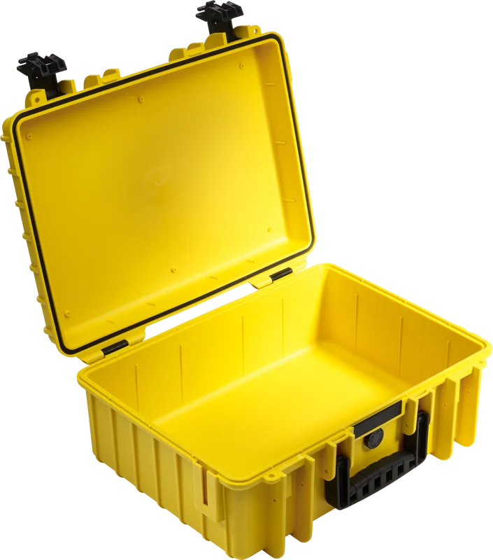 B&W Outdoor Cases Type 5000 Gul (utan inredning)