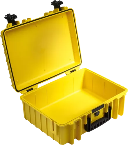 B&W Outdoor Cases Type 5000 Gul (utan inredning)