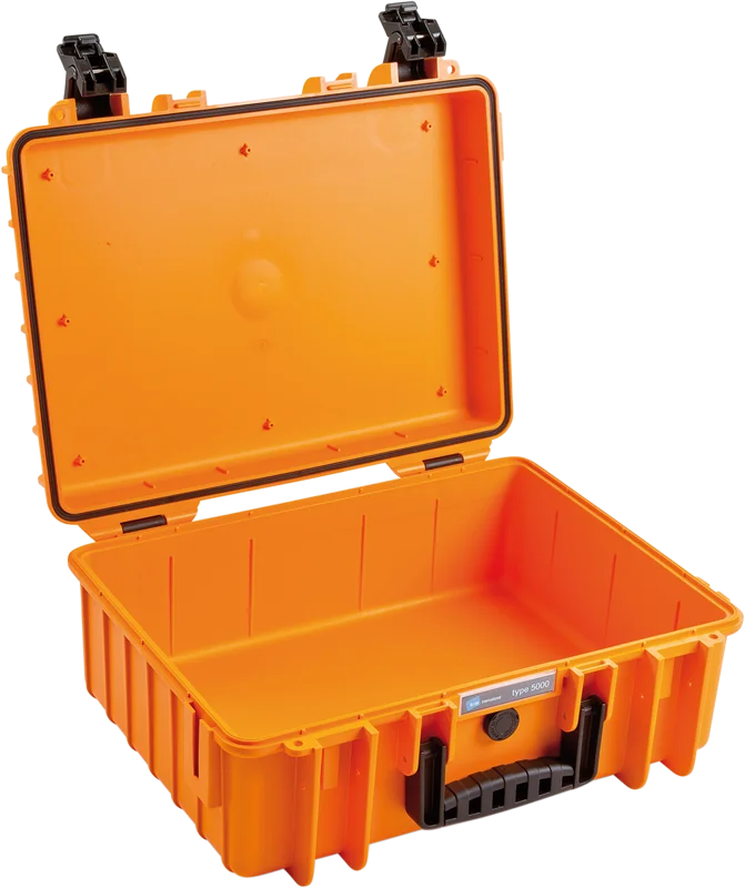 B&W Outdoor Cases Type 5000 Orange (utan inredning