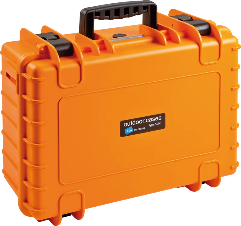 B&W Outdoor Cases Type 5000 Orange (utan inredning