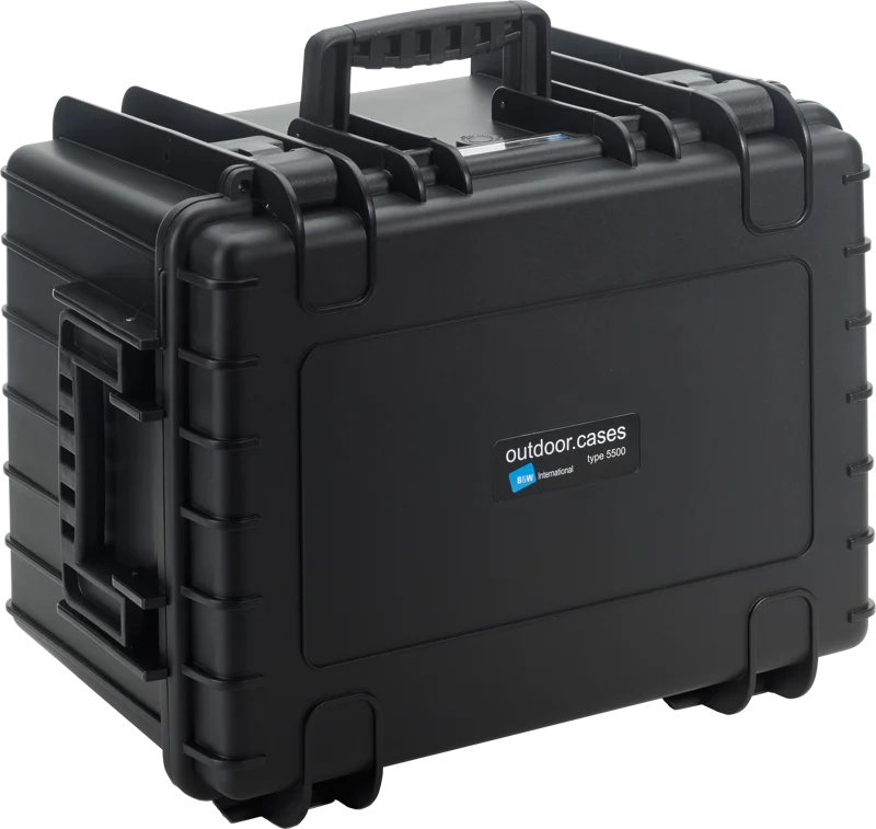 B&W Outdoor Cases Type 5500 Svart (utan inredning)