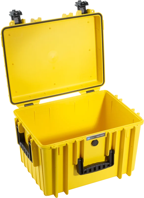 B&W Outdoor Cases Type 5500 Gul (utan inredning)