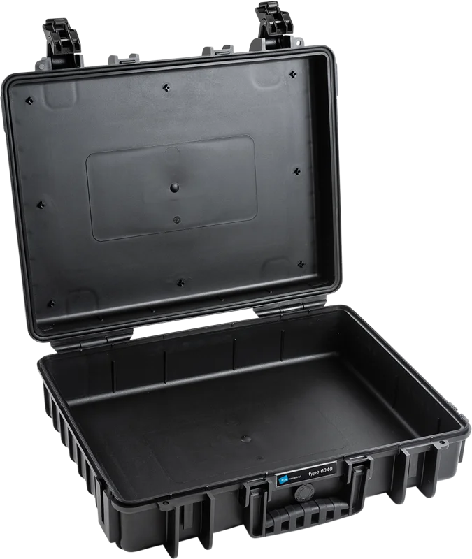 B&W Outdoor Cases Type 6040 Svart (utan inredning)