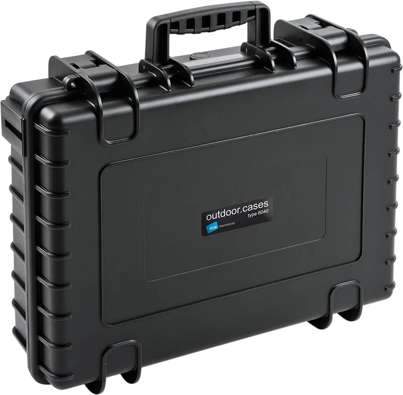 B&W Outdoor Cases Type 6040 Svart (utan inredning)