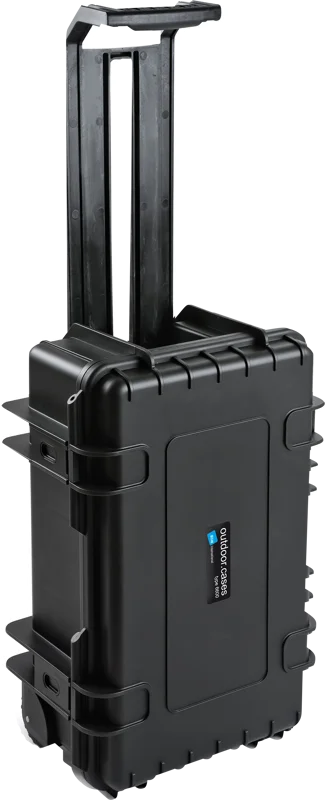 B&W Outdoor Cases Type 6600 Svart (utan inredning)