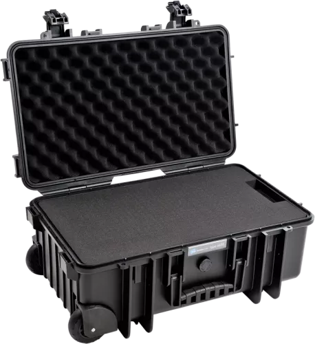B&W Outdoor Cases Type 6600 Svart (m. skumplast)