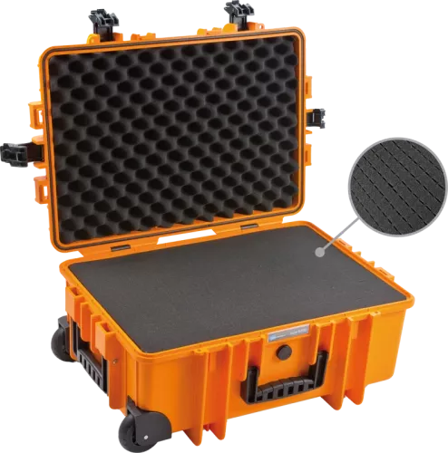 B&W Outdoor Cases Type 6700 Orange (m. skumplast)