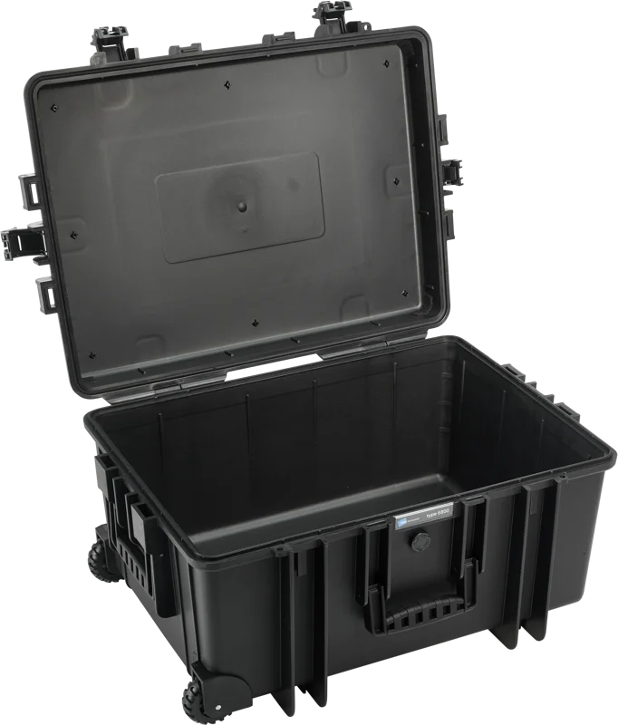 B&W Outdoor Cases Type 6800 Svart (utan inredning)