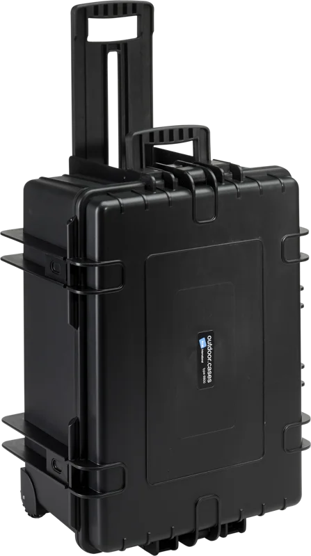 B&W Outdoor Cases Type 6800 Svart (m. avdelare)