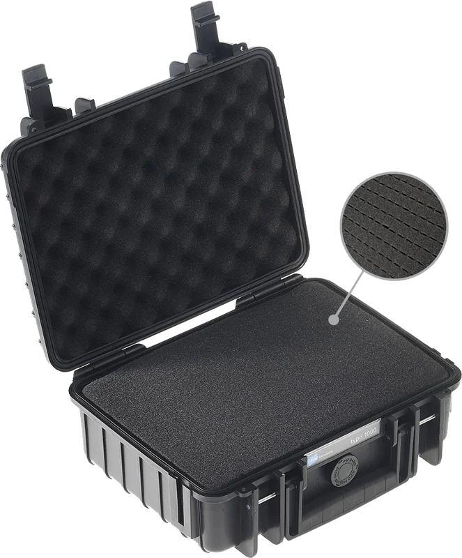 B&W Outdoor Cases BW Outdoor Cases Pre-Cut Foam /SI for type 1000