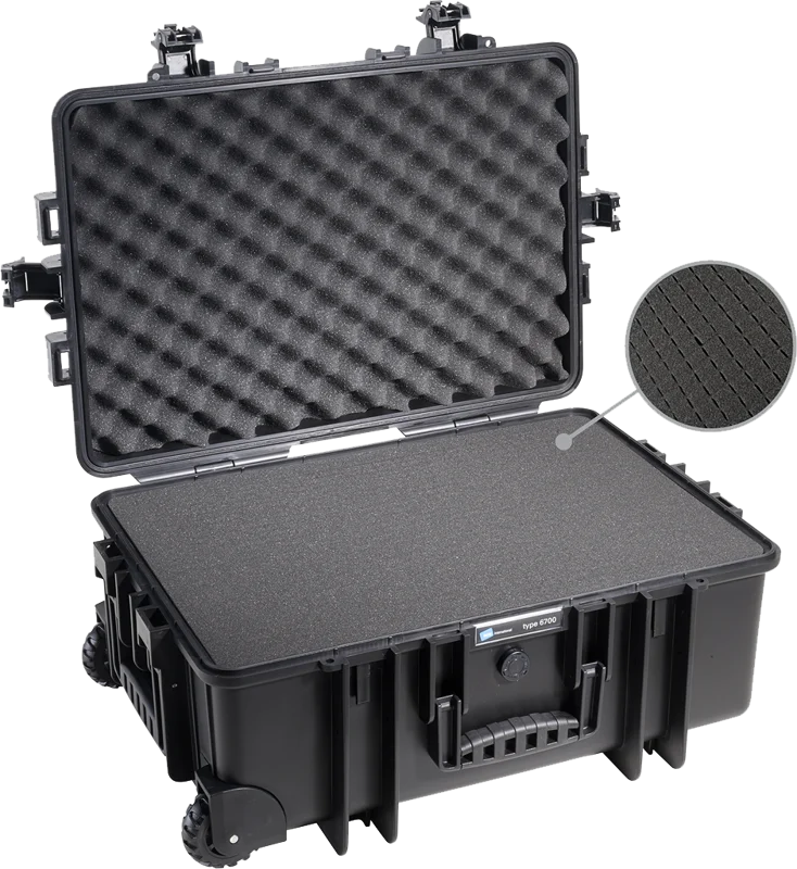 B&W Outdoor Cases BW Outdoor Cases Pre-Cut Foam /SI for type 6700