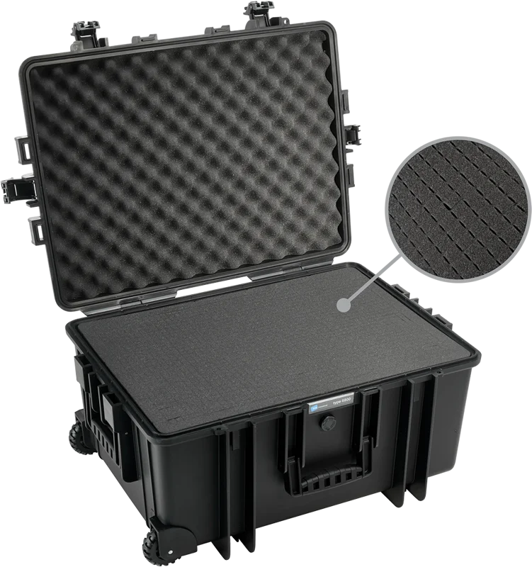B&W Outdoor Cases BW Outdoor Cases Pre-Cut Foam /SI for type 6800