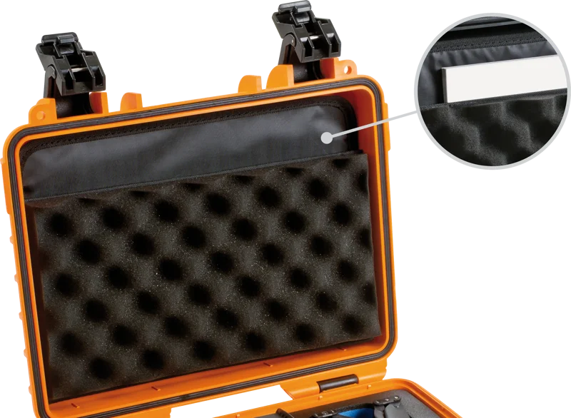 B&W Outdoor Cases BW Outdoor Cases LP Lid pocket /LP for type 6000