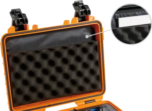 B&W Outdoor Cases BW Outdoor Cases LP Lid pocket /LP for type 7800
