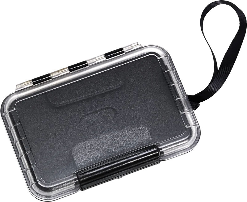 B&W Outdoor Cases BW Outdoor Cases Type 200 with foam black/transparent