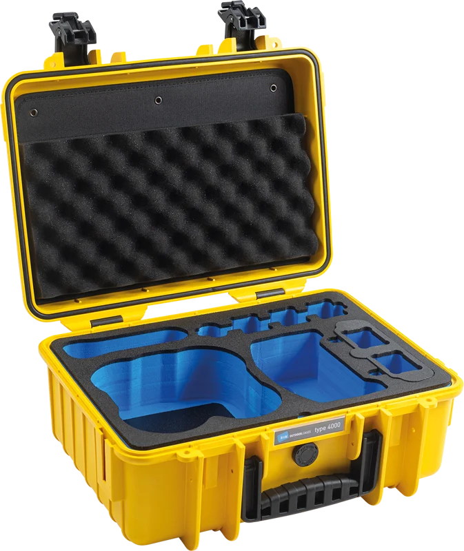 B&W Outdoor Cases BW Outdoor Cases Type 4000 for DJI Avata, Black