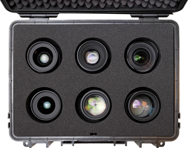 B&W Outdoor Cases BW Outdoor Cases Type 5500 with custom foam for Tokina Vista lenses / PL