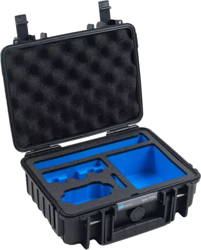 B&W Outdoor Cases BW Outdoor Case Type 1000 for DJI Osmo Action 3 / Black