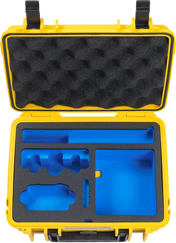 B&W Outdoor Cases BW Outdoor Case Type 1000 for DJI Osmo Action 3 / Yellow