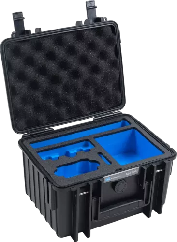 B&W Outdoor Cases BW Outdoor Case Type 2000 for DJI Osmo Action 3 / Black