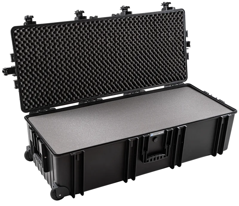 B&W Outdoor Cases BW Outdoor Case Type 7300 with foam insert, black