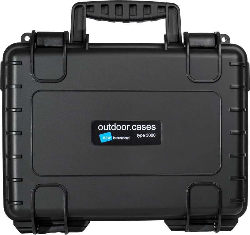B&W Outdoor Cases BW Outdoor Cases Type 3000 with custom foam for Samyang V-AF T1.9 Sony FE
