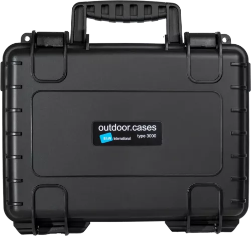 B&W Outdoor Cases BW Outdoor Cases Type 3000 with custom foam for Samyang V-AF T1.9 Sony FE