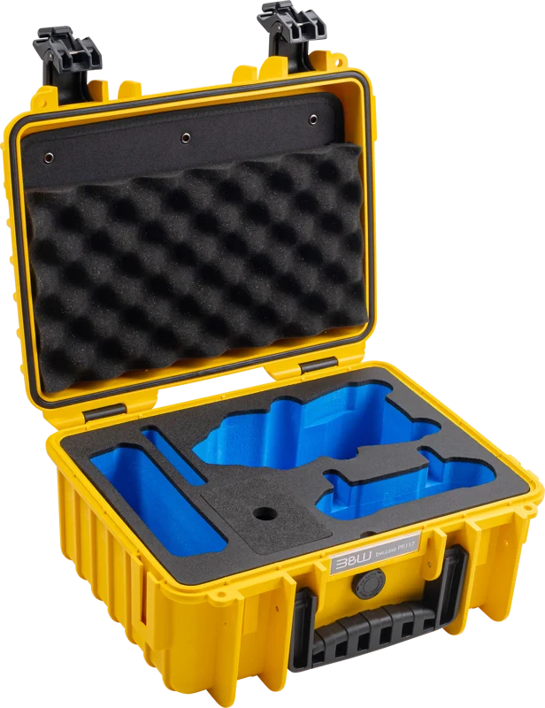 B&W Outdoor Cases BW Outdoor Cases Type 3000 for DJI Air 3 / DJI Air 3S / Yellow
