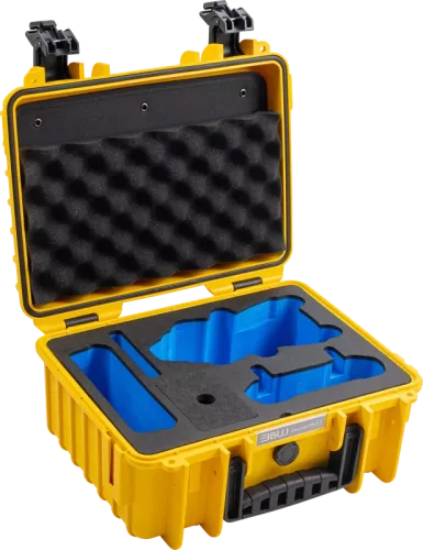 B&W Outdoor Cases BW Outdoor Cases Type 3000 for DJI Air 3 / DJI Air 3S / Yellow