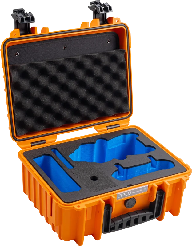 B&W Outdoor Cases BW Outdoor Cases Type 3000 for DJI Air 3 / DJI Air 3S / Orange