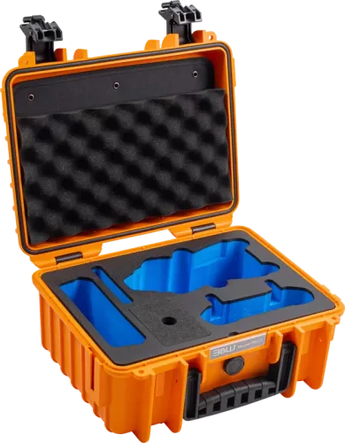 B&W Outdoor Cases BW Outdoor Cases Type 3000 for DJI Air 3 / DJI Air 3S / Orange