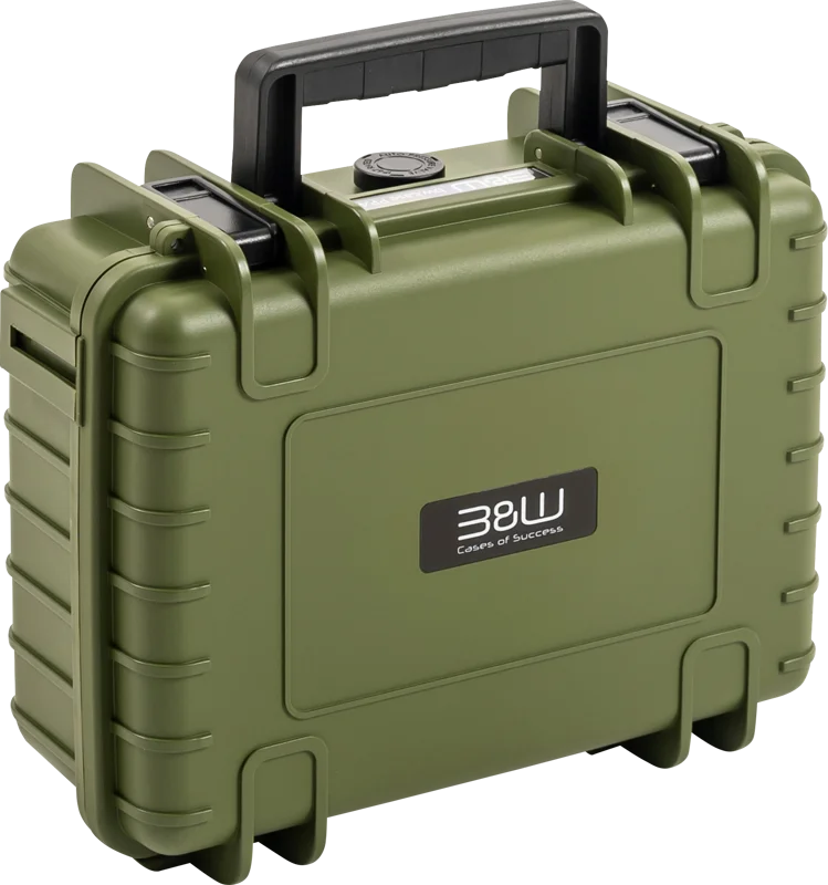 B&W Outdoor Cases BW Outdoor Cases Type 1000 / Bronze green (empty)