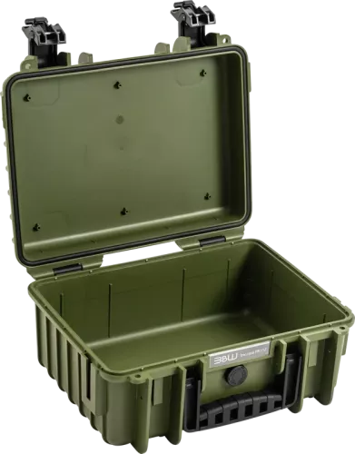 B&W Outdoor Cases BW Outdoor Cases Type 3000 / Bronze green (empty)