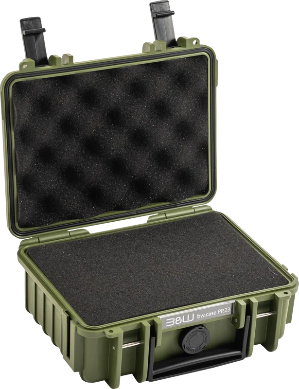 B&W Outdoor Cases BW Outdoor Cases Type 500 / Bronze green (pre-cut foam)