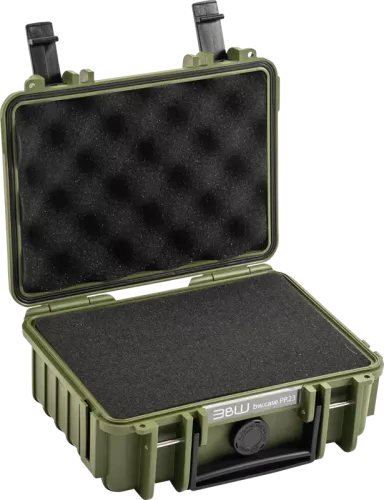 B&W Outdoor Cases BW Outdoor Cases Type 500 / Bronze green (pre-cut foam)