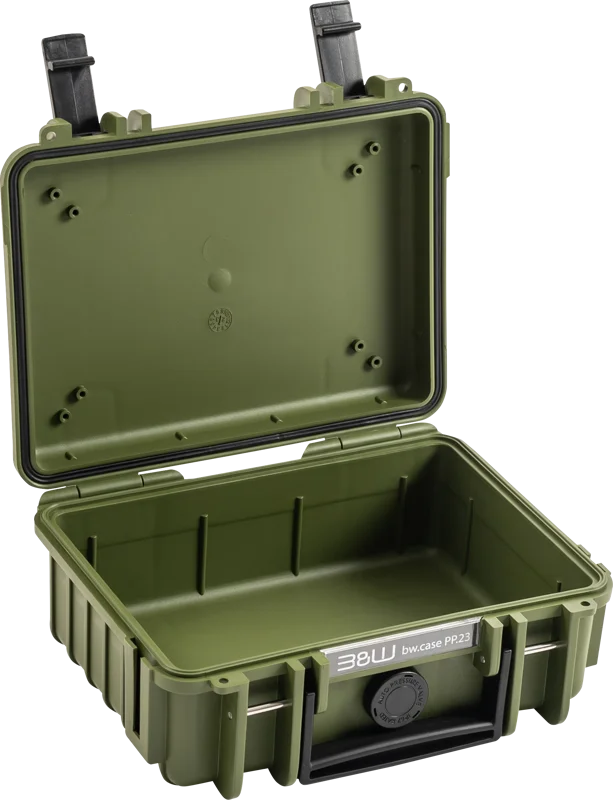 B&W Outdoor Cases BW Outdoor Cases Type 500 / Bronze green (pre-cut foam)
