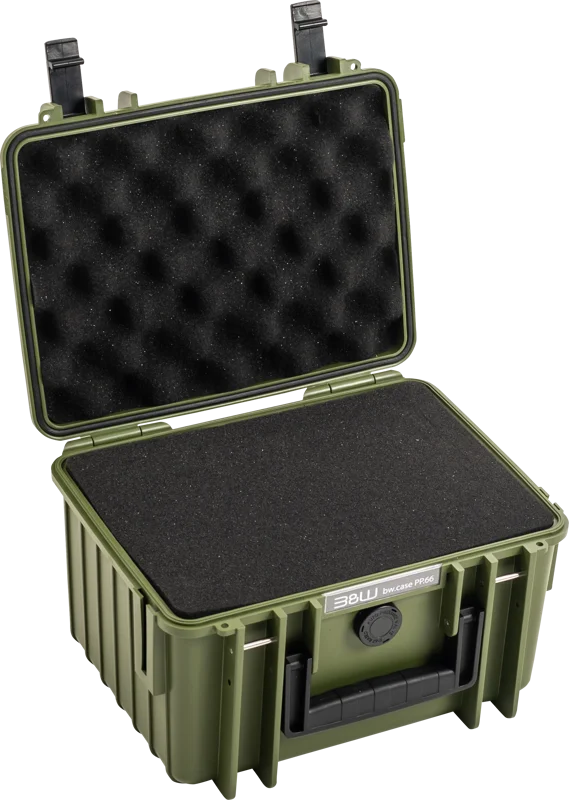 B&W Outdoor Cases BW Outdoor Cases Type 2000 / Bronze green (pre-cut foam)