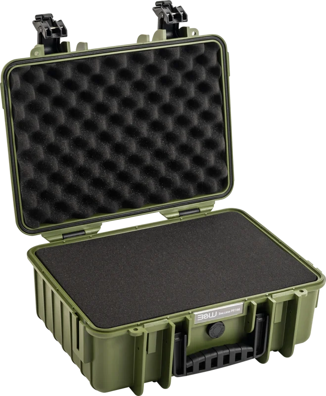 B&W Outdoor Cases BW Outdoor Cases Type 4000 / Bronze green (pre-cut foam)