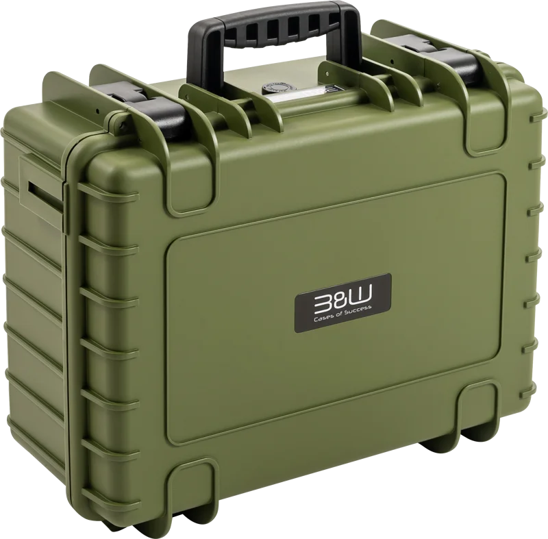 B&W Outdoor Cases BW Outdoor Cases Type 5000 / Bronze green (pre-cut foam)