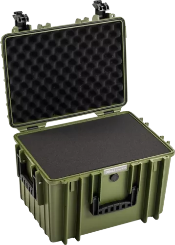 B&W Outdoor Cases BW Outdoor Cases Type 5500 / Bronze green (pre-cut foam)