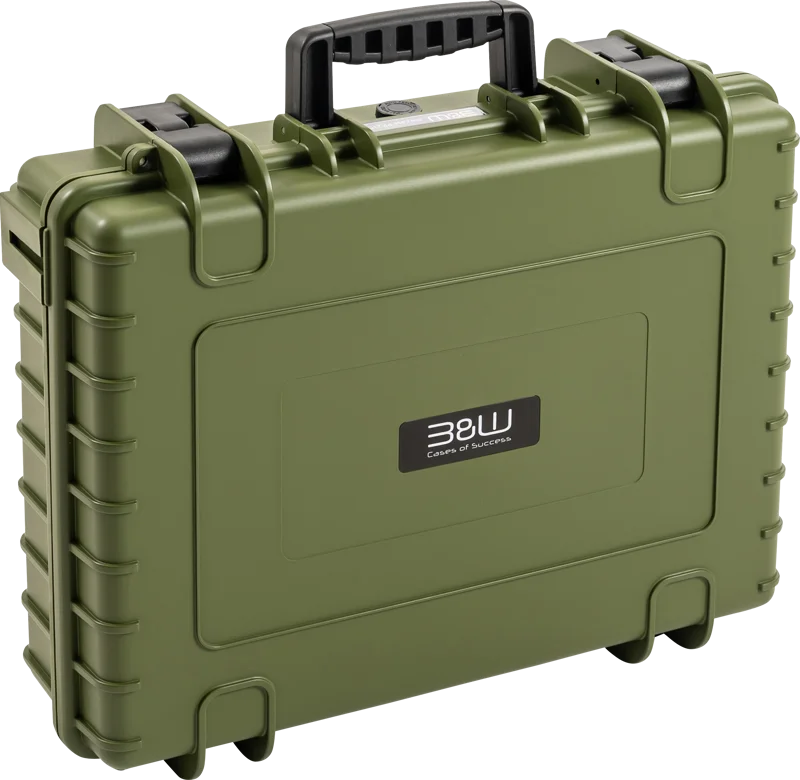 B&W Outdoor Cases BW Outdoor Cases Type 6040 / Bronze green (pre-cut foam)
