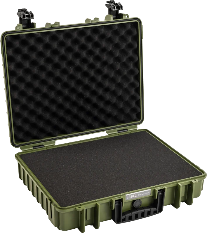 B&W Outdoor Cases BW Outdoor Cases Type 6040 / Bronze green (pre-cut foam)