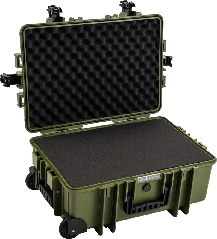 B&W Outdoor Cases BW Outdoor Cases Type 6700 / Bronze green (pre-cut foam)