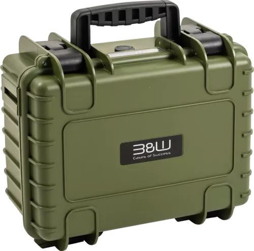 B&W Outdoor Cases BW Outdoor Cases Type 3000 / Bronze green (divider system)