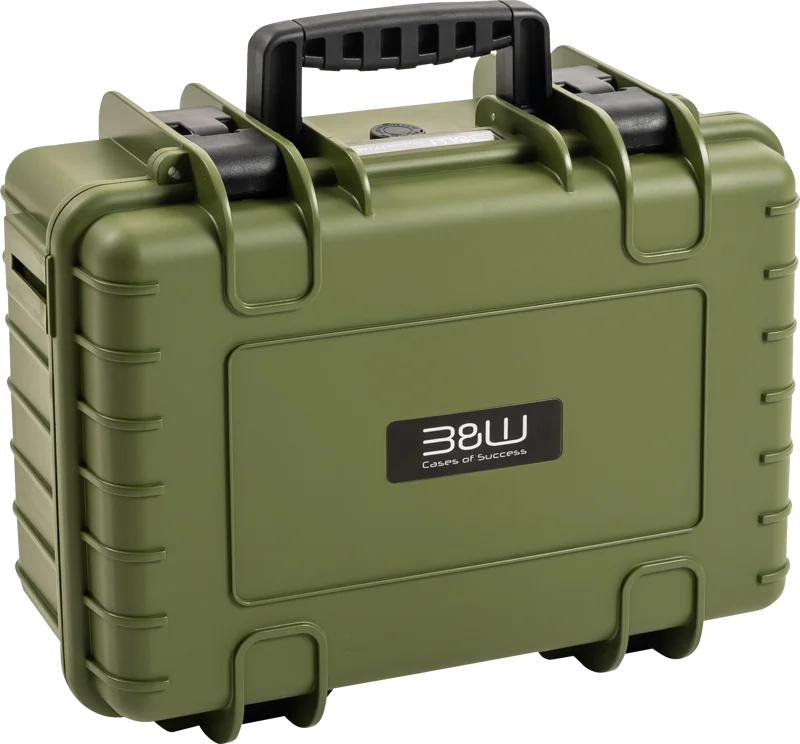 B&W Outdoor Cases BW Outdoor Cases Type 4000 / Bronze green (divider system)
