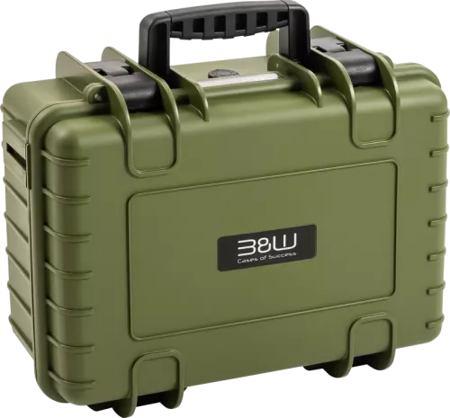 B&W Outdoor Cases BW Outdoor Cases Type 4000 / Bronze green (divider system)