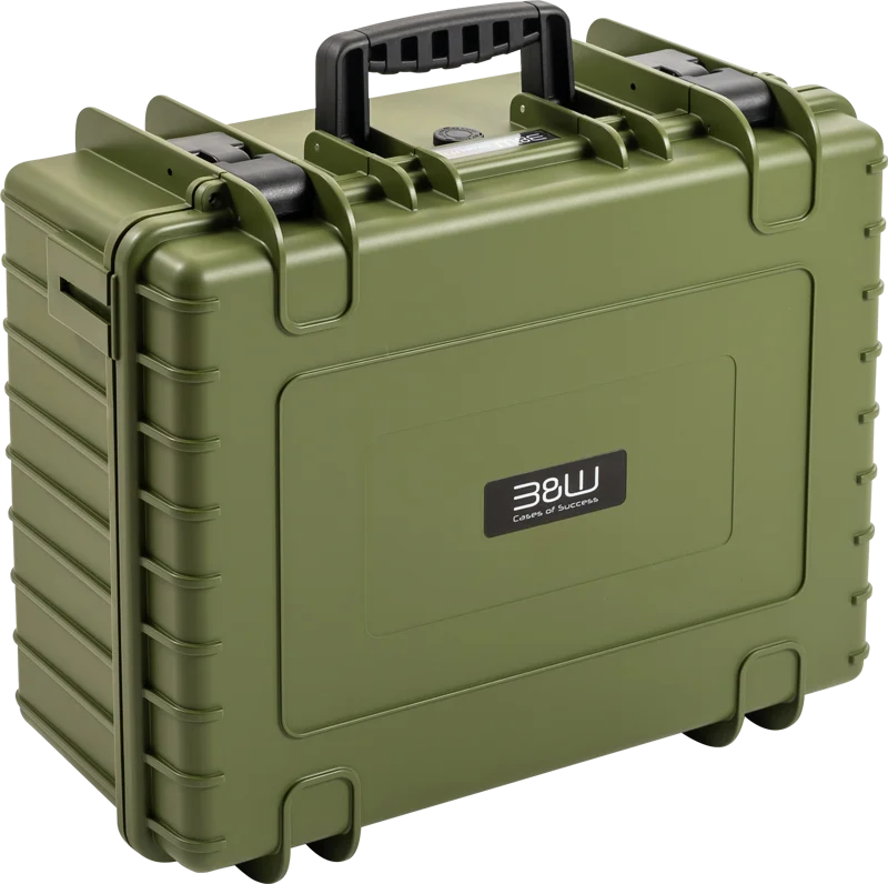 B&W Outdoor Cases BW Outdoor Cases Type 6000 / Bronze green (divider system)