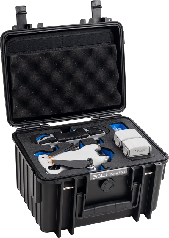 B&W Outdoor Cases BW Outdoor Cases Type 2000 for DJI Mini 4 Pro / Black