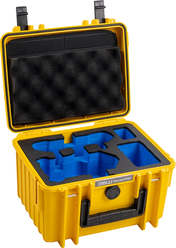 B&W Outdoor Cases BW Outdoor Cases Type 2000 for DJI Mini 4 Pro / Yellow